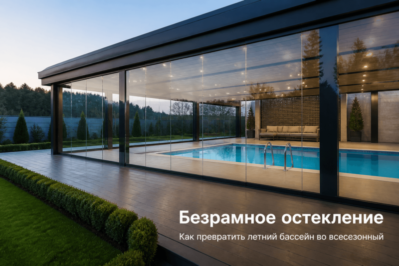 Как превратить летний бассейн во всесезонный