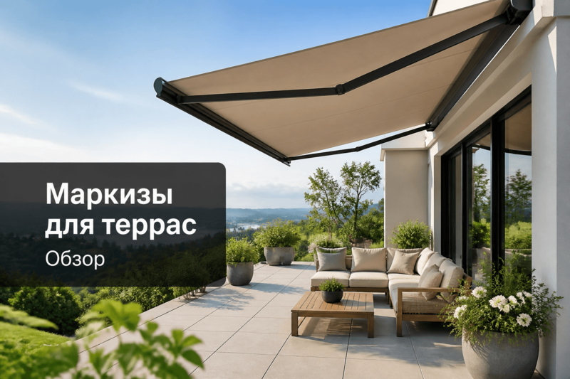 Яркий сезон. Все о маркизах для террас