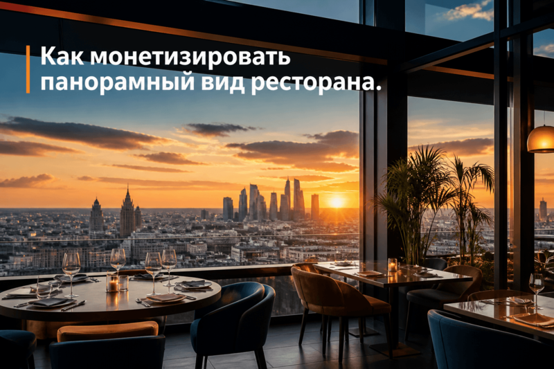 Как монетизировать панорамный вид ресторана